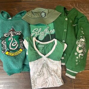 Warner Bros. Slytherin Hoodie and Tops - Green